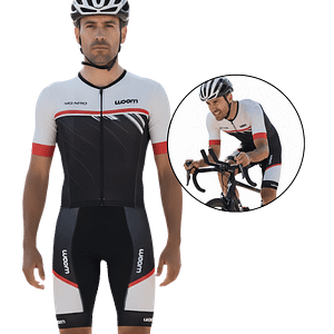 MOLDE DE COSTURA DIGITAL DEPORTIVO ENTERIZO CICLISMO CABALLERO