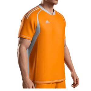 MOLDE DE COSTURA DIGITAL CAMISA ENTRENAMIENTO ADIDAS CUELLO EN V CABALLERO