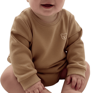 MOLDE CAMISETA PLAYERA ESTANDAR MANGA LARGA BEBES