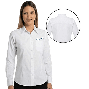 MOLDE DE COSTURA DIGITAL CAMISA MUJER CON BOLSILLO MANGA LARGA PUBLICITARIA A0 A4