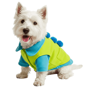 MOLDE DE COSTURA CHAQUETA CON BOLSILLOS Y POMPONES MASCOTAS