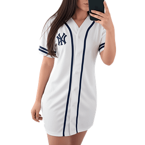 MOLDE DE COSTURA DIGITAL CAMISOLA BEISBOLERA BASEBALL DAMA FAN JERSEY