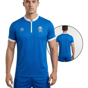 MOLDE CAMISA DEPORTIVA CUELLO MAO 1/4 CIERRE HASTA EL PECHO MANGA CORTA CABALLERO