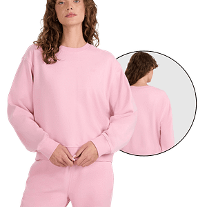 MOLDE SUETER SWEATSHIRT ESTANDAR DAMA SIN CAPUCHA NI BOLSILLOS