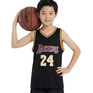 MOLDE DE COSTURA DIGITAL CAMISETA BASKETBALL JERSEY LAKERS NBA NIÑO