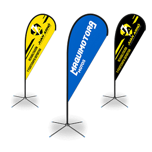 PLANTILLA BANDEROLA BANDERINES BEACH GOTA