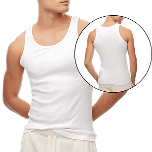 MOLDE DE COSTURA DIGITAL FRANELILLA CUELLO REDONDO CABALLERO