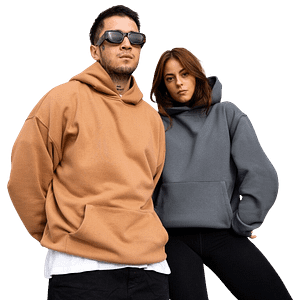 MOLDE DE COSTURA DIGITAL SUETER SWEATER HOODIE OVERSIZE CABALLERO